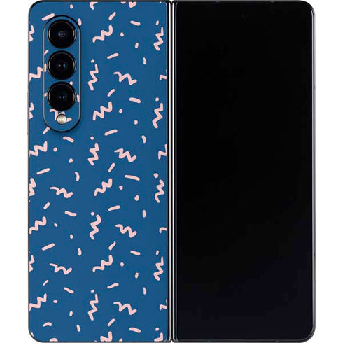 Blue Spring Galaxy Z Fold4 5G Skin